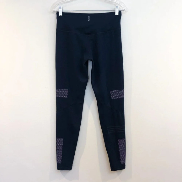 Lilybod Embellished Athletic Athleisure High Waist Black Leggings Women's M - Picture 7 of 10